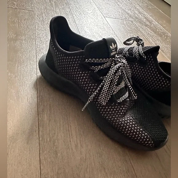 Adidas tubular shadow core black sneakers running shoes​​​ - Picture 4 of 7